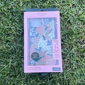 Kate spade I phone 14 plus case color clear